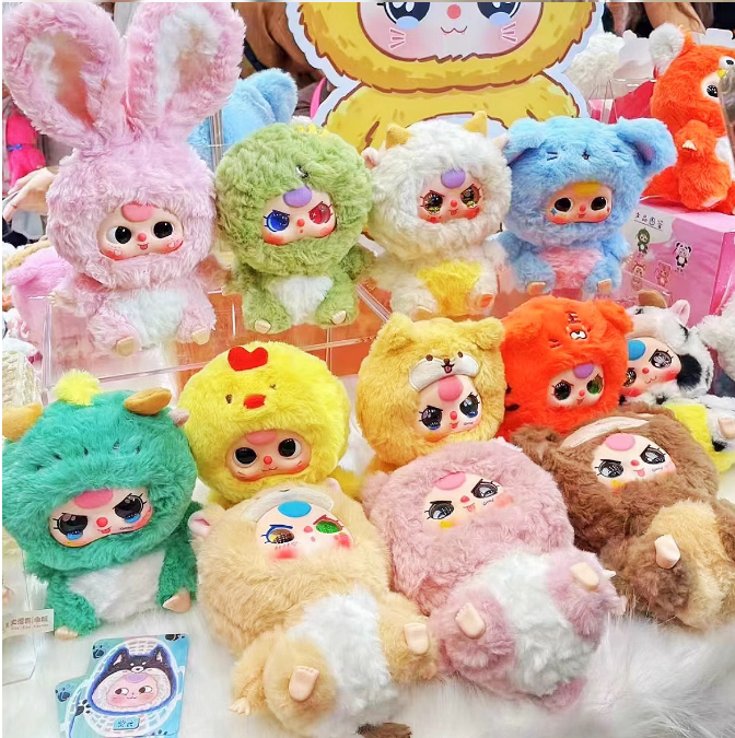 BABY THREE  12zodiac plush blind box series