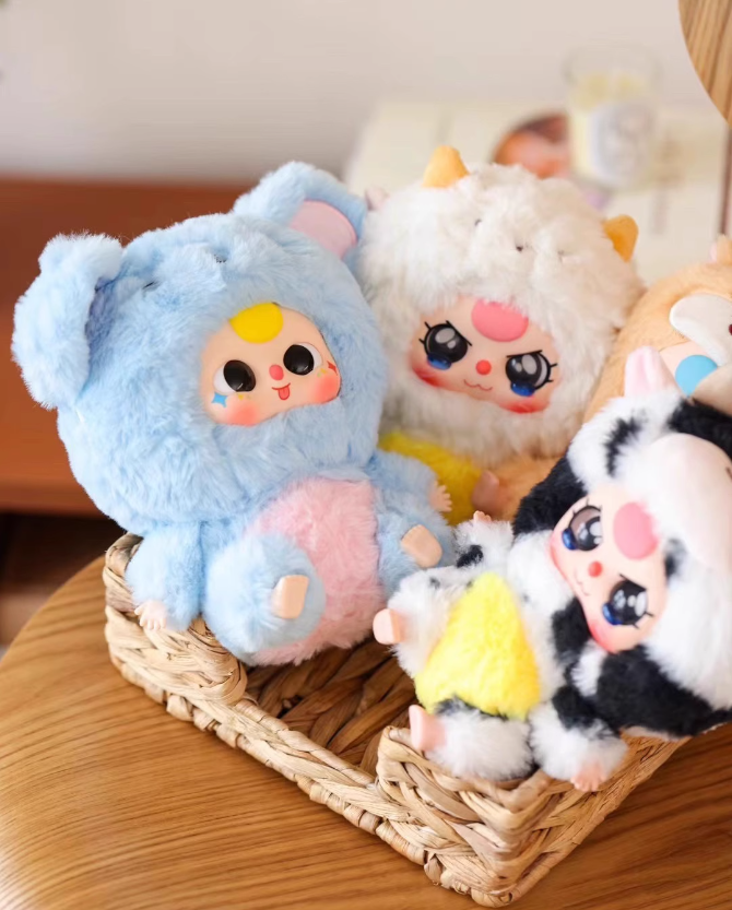 BABY THREE  12zodiac plush blind box series