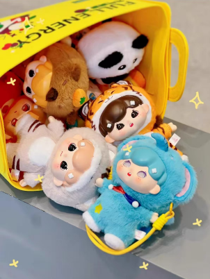 Baby Billie Animal Pajamas Party v1 Serices  Plush Blind Box